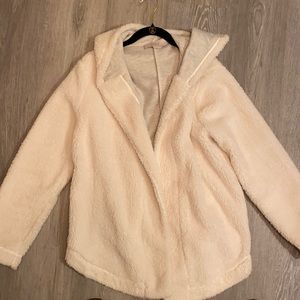 Loft Sherpa sweater with pockets